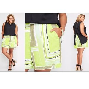 Lane Bryant Light Weight Mod Design Short Sz 18/20